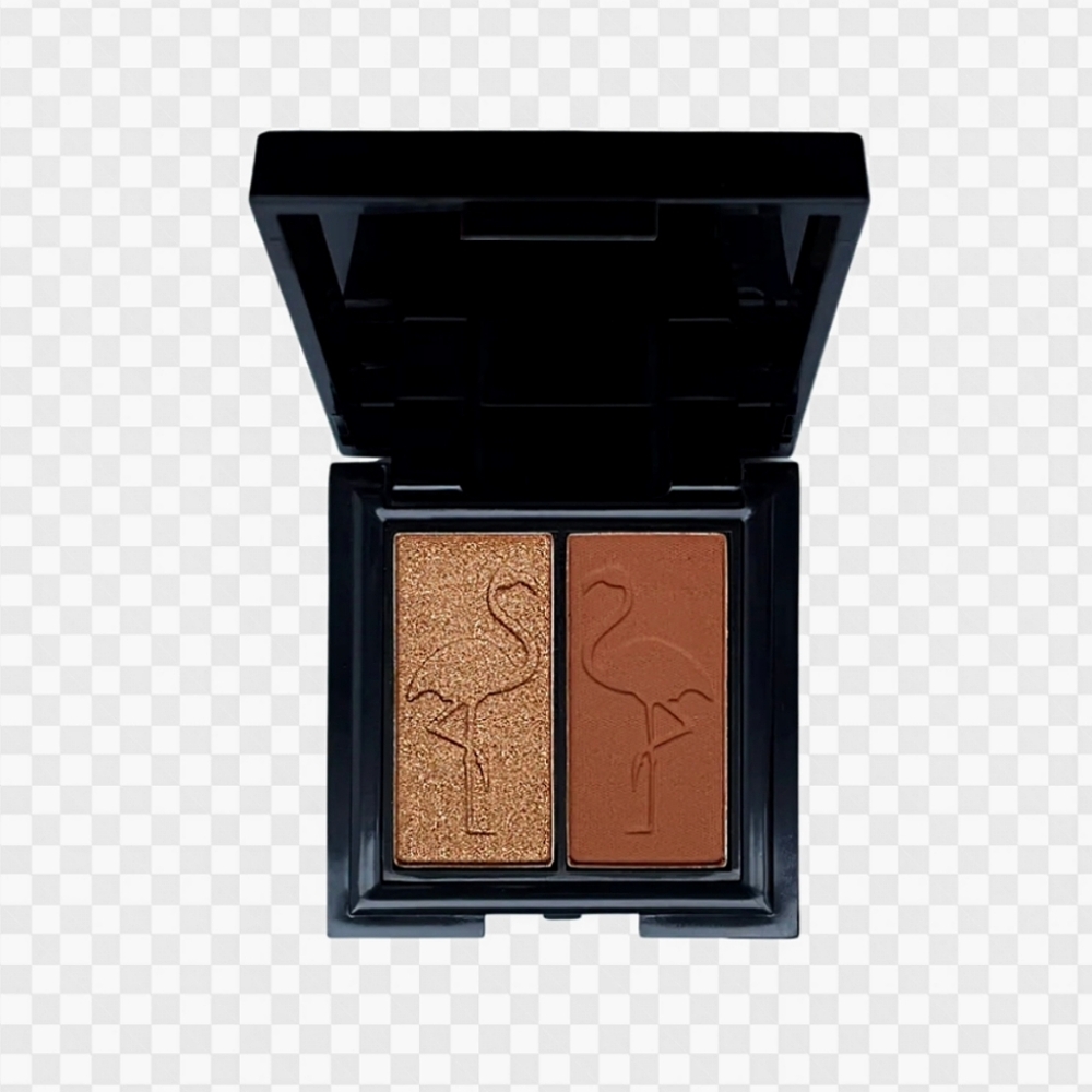 5/$50 Shaina B. Eyeshadow Duo- B. Brazen In Shimmer & Matte Buttery Browns